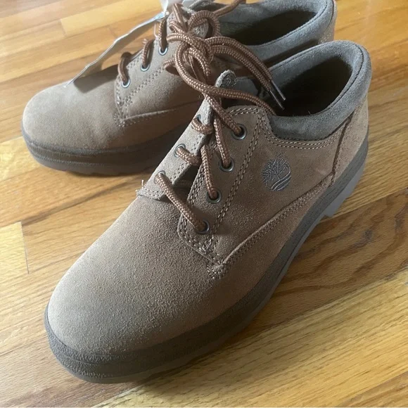 Timberland Men's Suede Oxfords - Tan - Picture 2 of 7